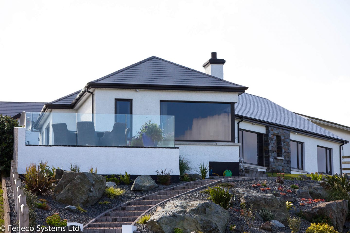 Exterior Frameless Glass Balustrades prices Northern Ireland